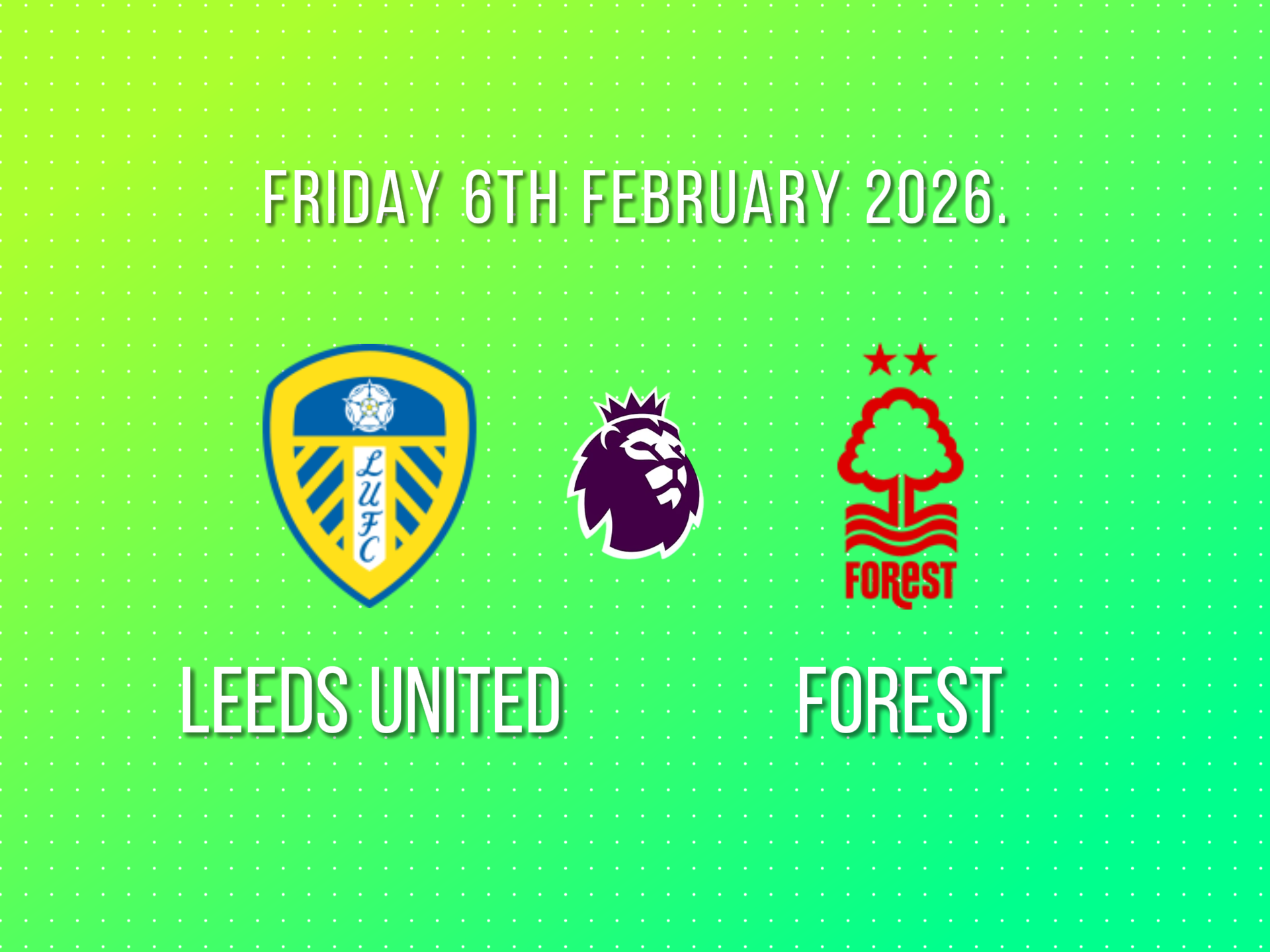 Leeds United vs Nottingham Forest