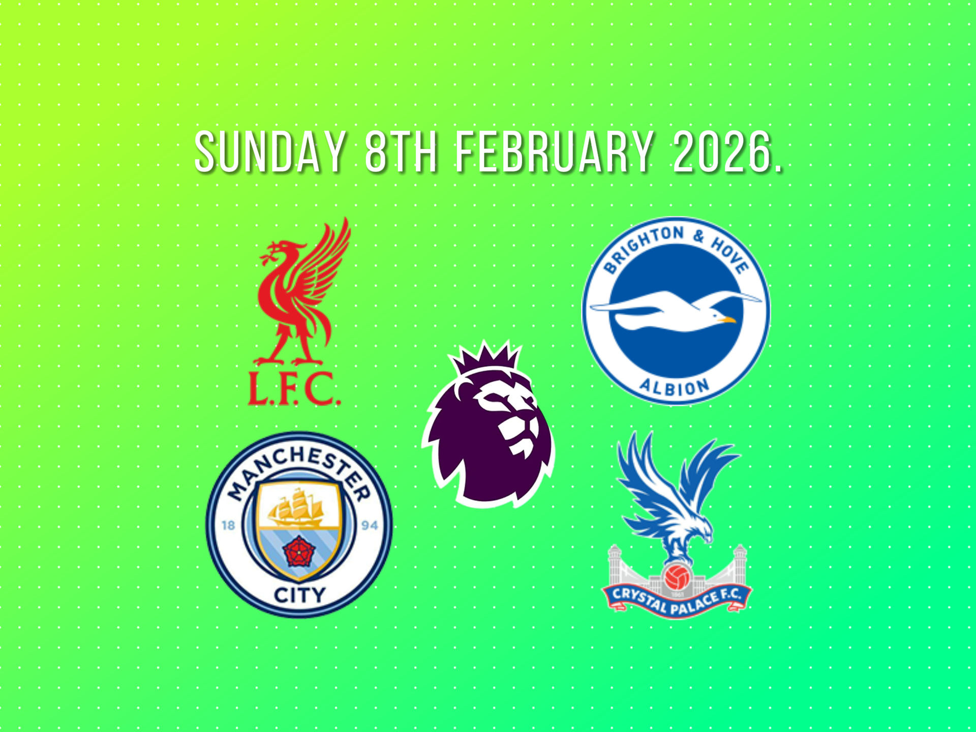 Liverpool vs Manchester City